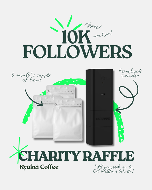 10K Followers Charity Raffle Ticket – Win a Femobook A2 + 3-Month Bean Subscription