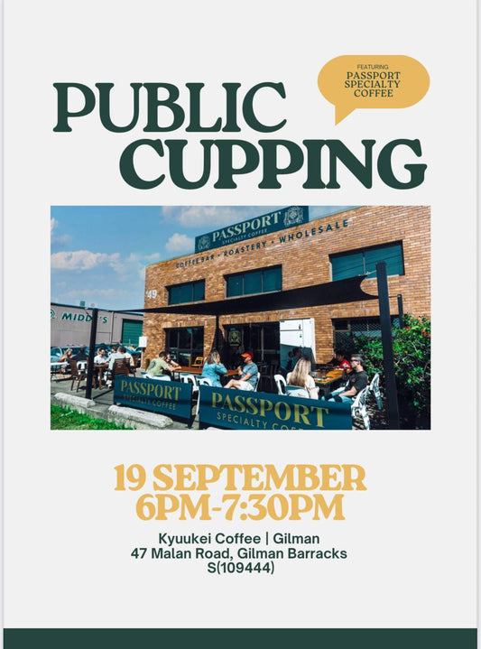Passport Coffee Cupping Session