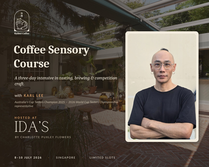 Karl Lee - Australia National Cup Taster's Champion: Coffee Sensory Course